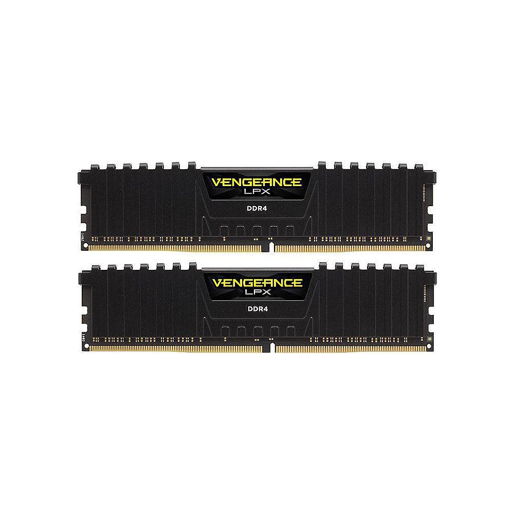 32GB (2x16GB) Corsair Vengeance LPX schwarz DDR4-4000 RAM CL19 Speicher Kit