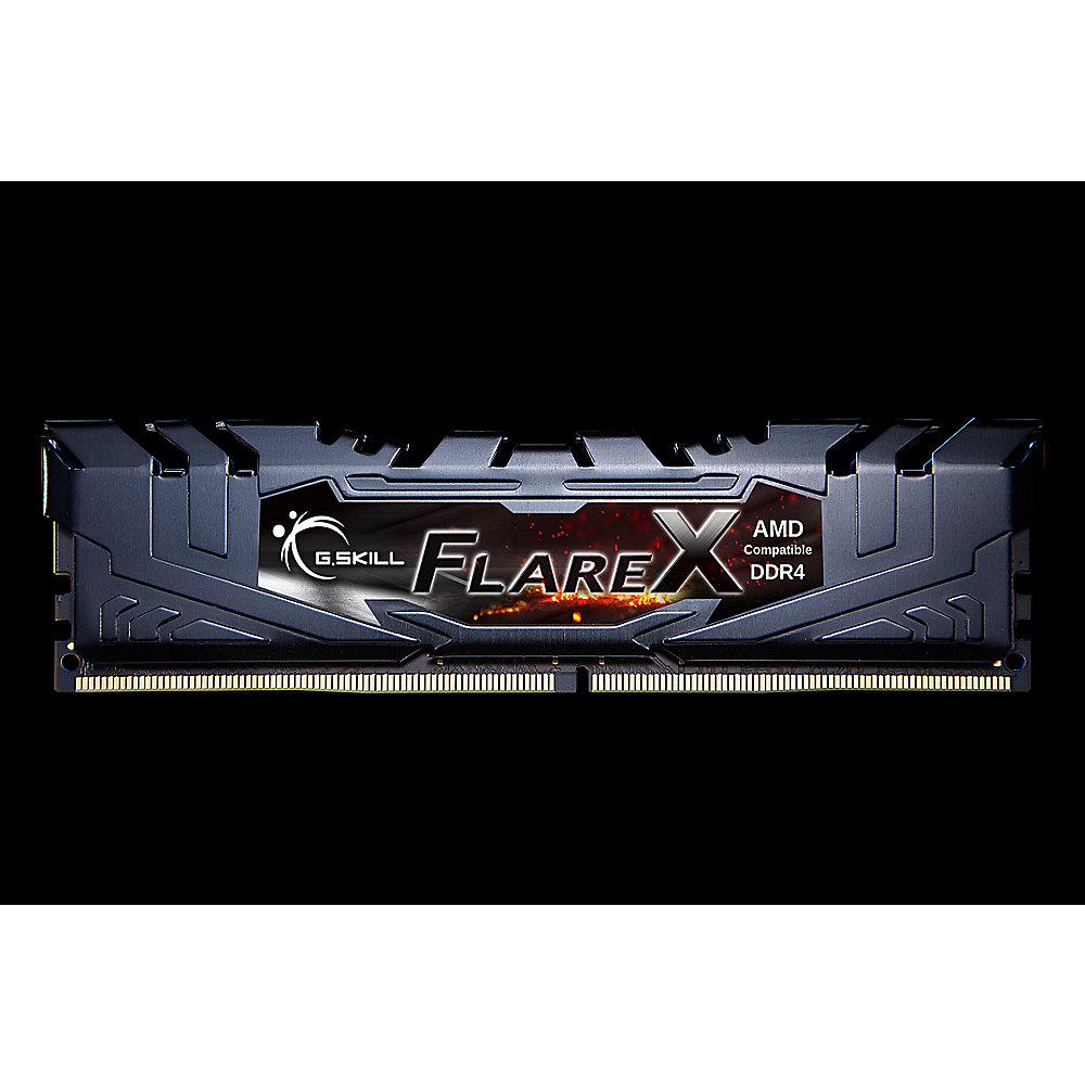 32GB (4x8GB) G.Skill Flare X Black DDR4-3200 CL14 (14-14-14-34) DIMM RAM Kit, 32GB, 4x8GB, G.Skill, Flare, X, Black, DDR4-3200, CL14, 14-14-14-34, DIMM, RAM, Kit