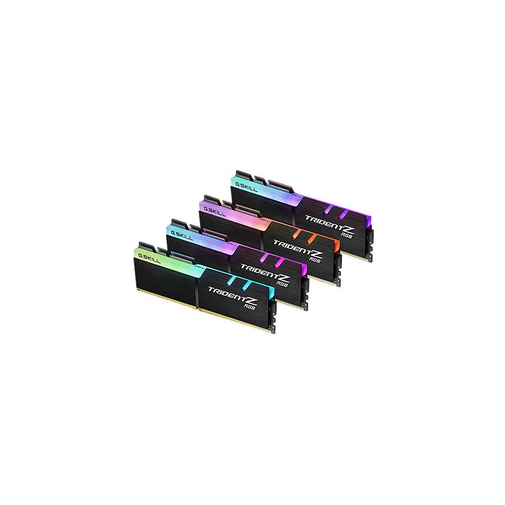 32GB (4x8GB) G.Skill Trident Z RGB DDR4-3600 CL17 (17-18-18-38) DIMM RAM Kit, 32GB, 4x8GB, G.Skill, Trident, Z, RGB, DDR4-3600, CL17, 17-18-18-38, DIMM, RAM, Kit