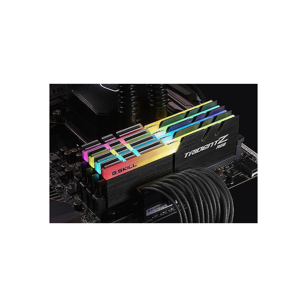 32GB (4x8GB) G.Skill Trident Z RGB DDR4-3600 CL17 (17-18-18-38) DIMM RAM Kit