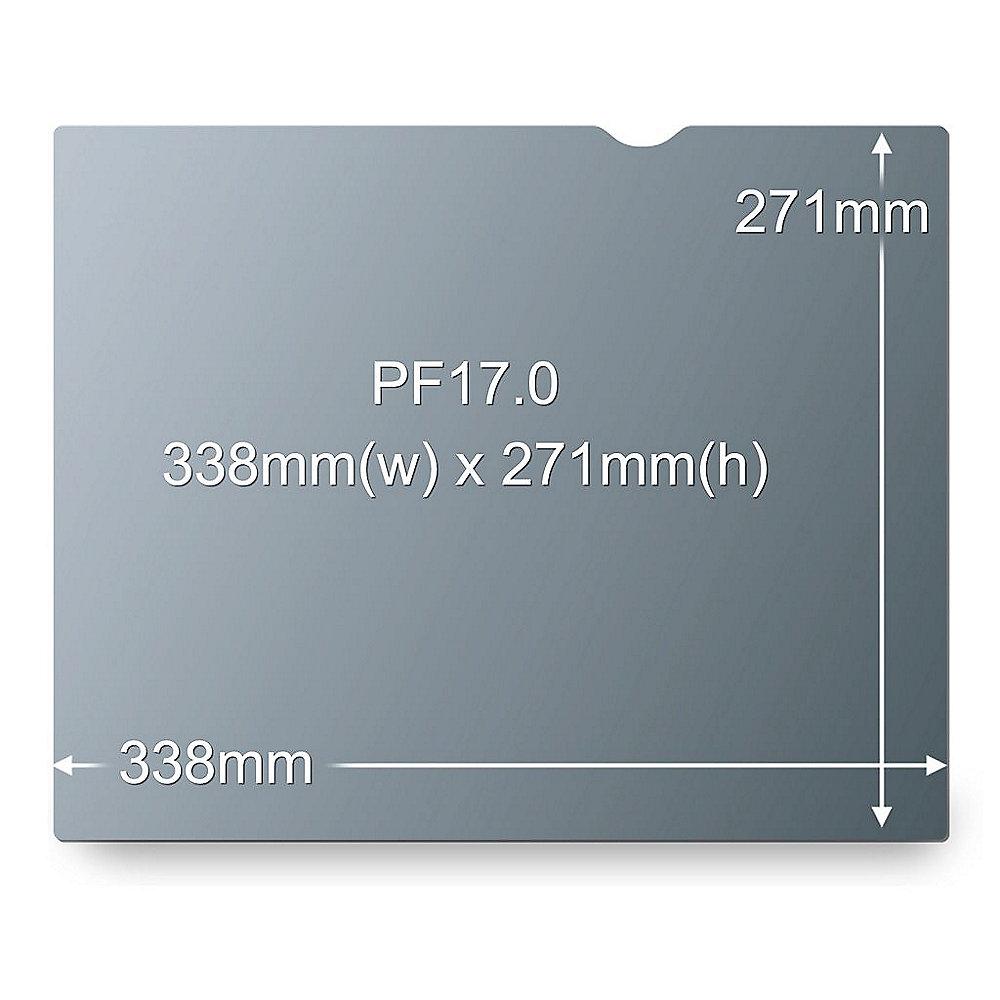 3M PF170C4B Blickschutzfilter Black für 17 Zoll (43,18cm) 5:4 98044054058