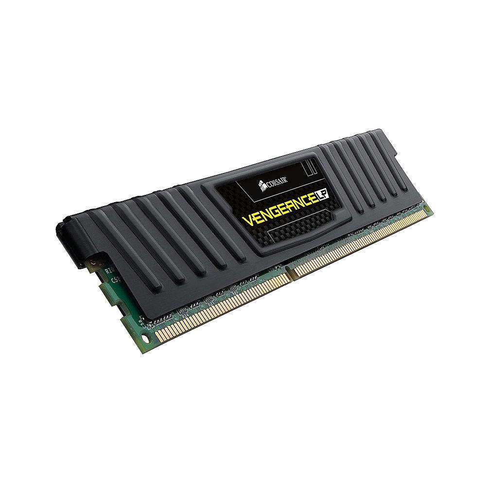 8GB (2x4GB) Corsair Vengeance DDR3-1600 CL9 (9-9-9-24) RAM Low Profile - Kit