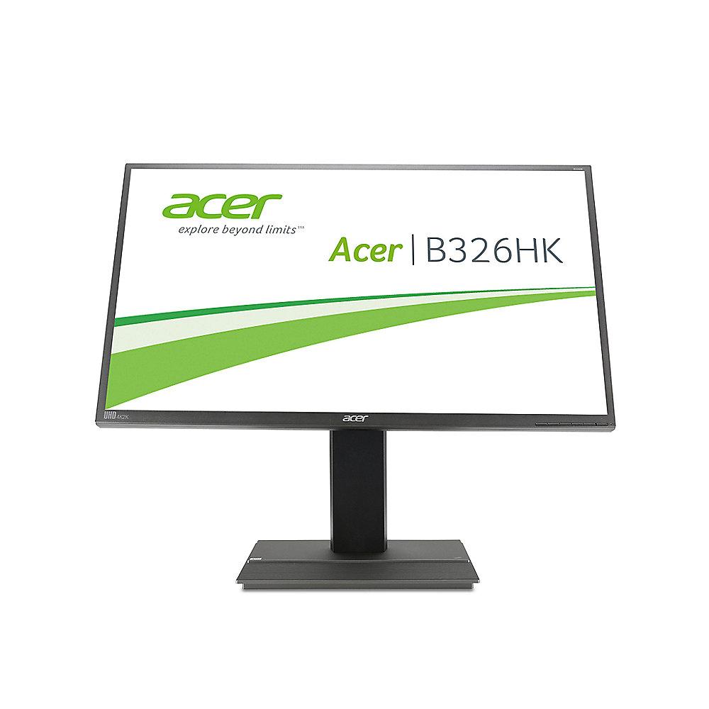 ACER B326HKymjdpphz 81,3cm (32") UHD Profi-Monitor HDMI/DP 100% sRGB 8bit FRC