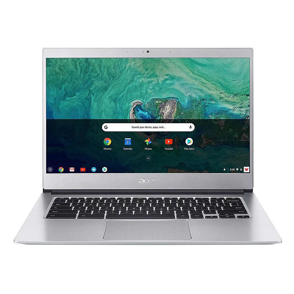 Acer Chromebook 14 CB514-1HT-P1BM silber N4200 eMMC Full HD ChromeOS