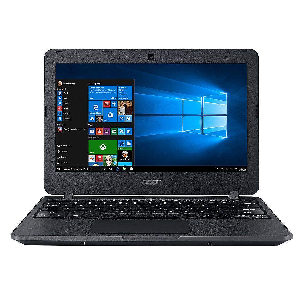 Acer TravelMate B117-M-P4VH Notebook Quad Core N3710 SSD matt HD Windows 10
