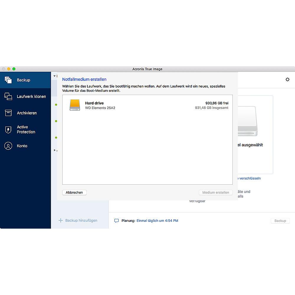 Acronis True Image 2019 Lizenz 3 PC ESD