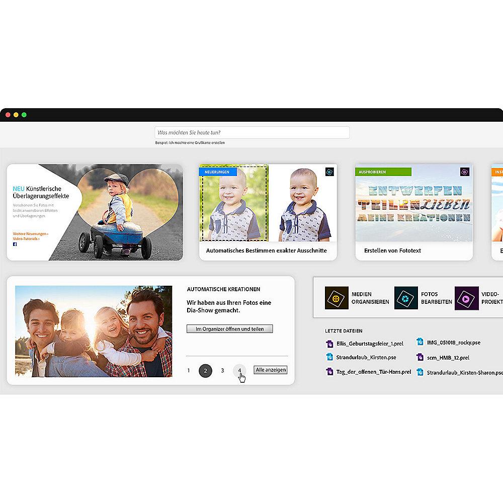 Adobe Premiere Elements 2019 Minibox GER, deutsch