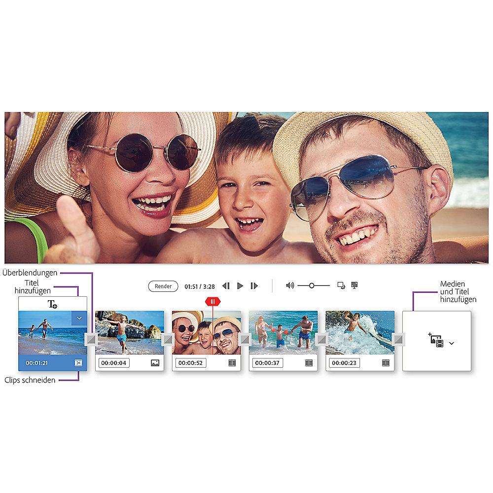 Adobe Premiere Elements 2019 Minibox GER, deutsch