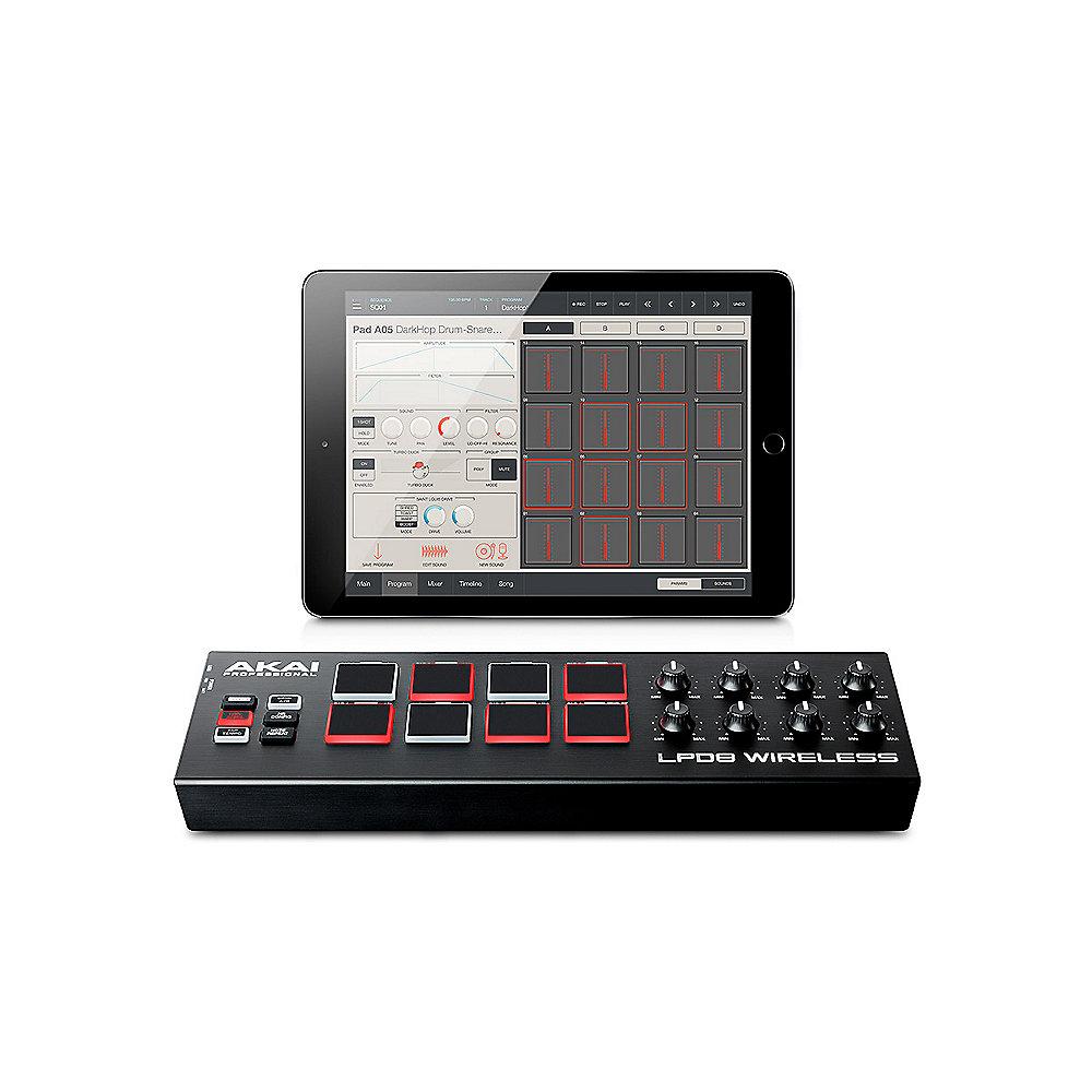 Akai Professional LPD8 Wireless Drum Pad Controller mit BT MIDI