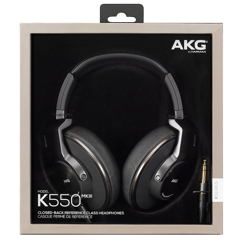 AKG K550 MKIII Referenz Over-Ear Kopfhörer schwarz