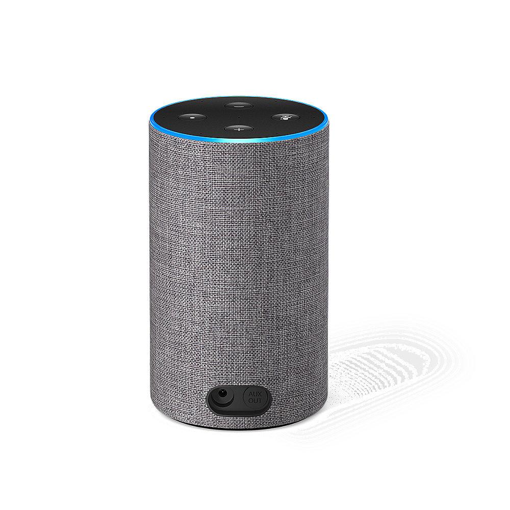 Amazon Echo (2. Generation) - Hellgrau Stoff, Amazon, Echo, 2., Generation, Hellgrau, Stoff