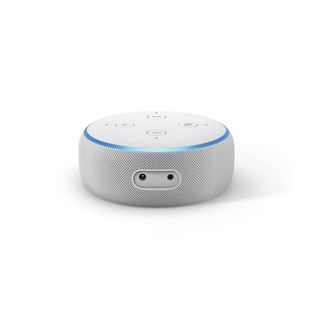 Amazon Echo Dot (3. Generation) - Doppelpack - Sandstein Stoff