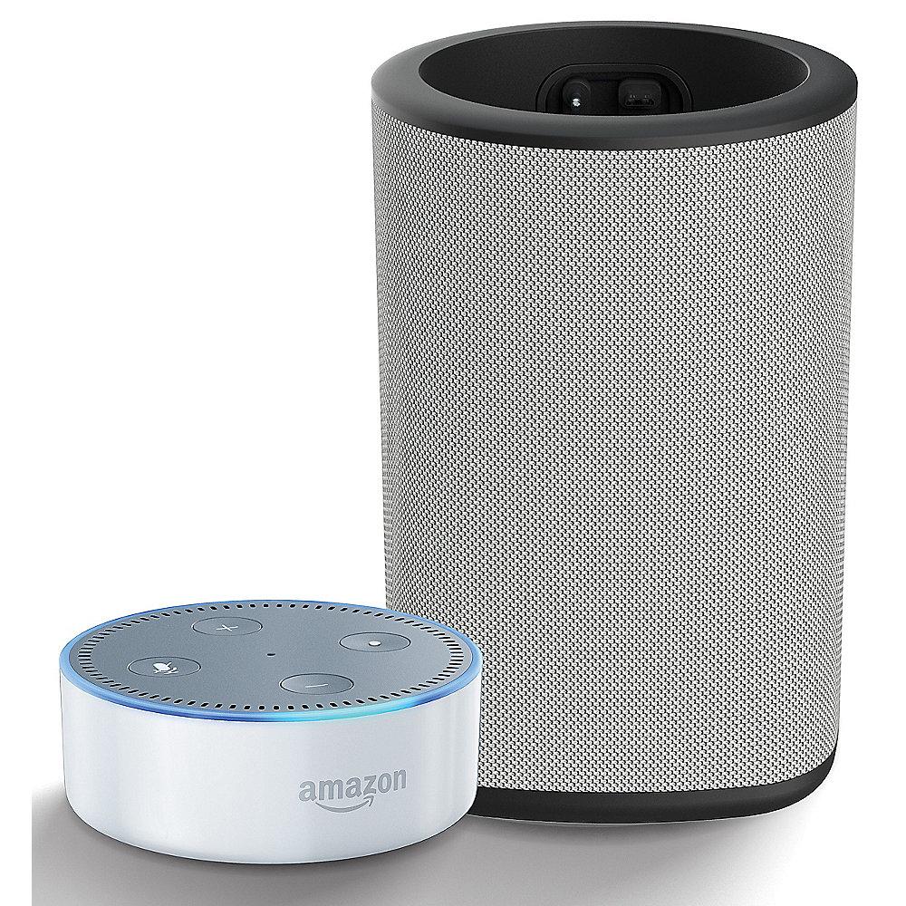 Amazon Echo Dot weiß inkl. tragbarem Lautsprecher von Ninety7 Vaux, Amazon, Echo, Dot, weiß, inkl., tragbarem, Lautsprecher, Ninety7, Vaux