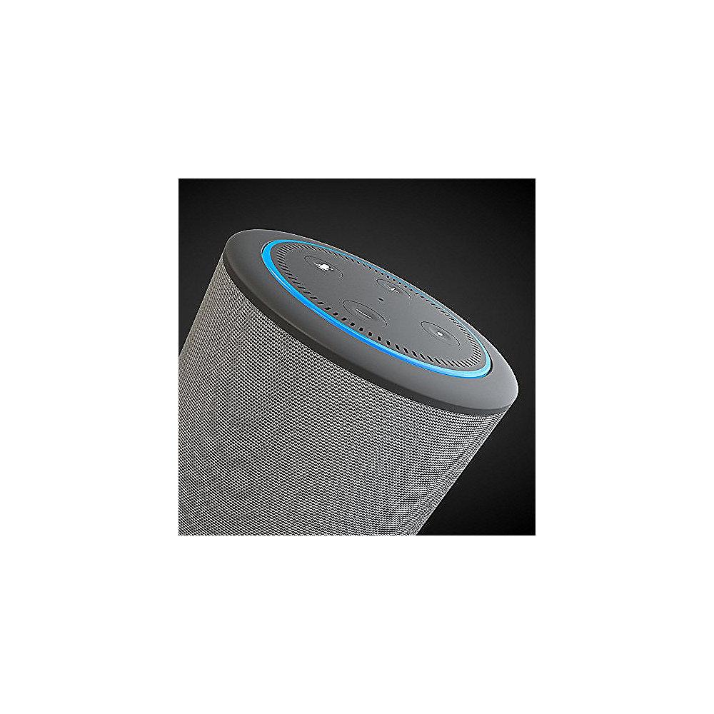 Amazon Echo Dot weiß inkl. tragbarem Lautsprecher von Ninety7 Vaux