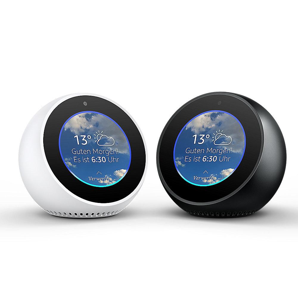 Amazon Echo Spot Yin und Yang Set - 2Stk. schwarz und weiß