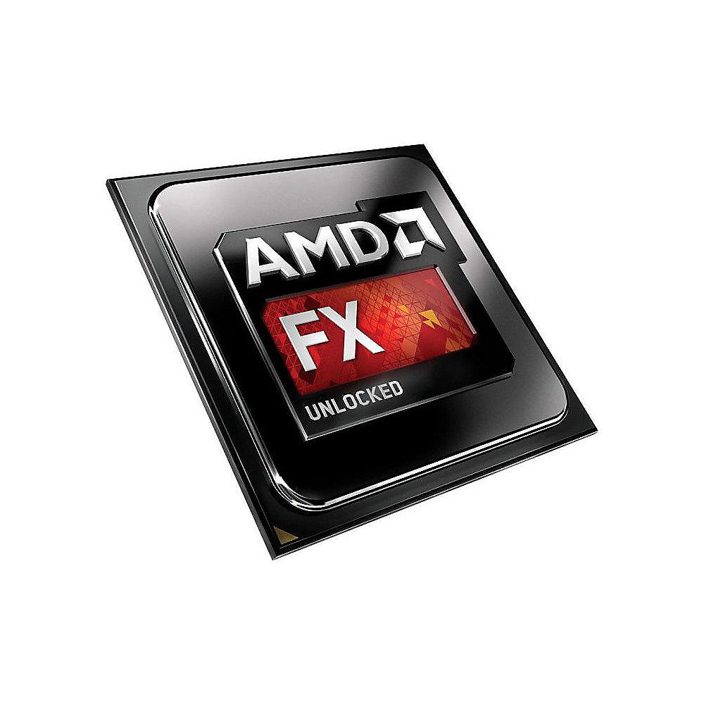 AMD FX-8370 (8x 4,0GHz) 8MB (Vishera 125W) Sockel AM3  boxed mit Wraith