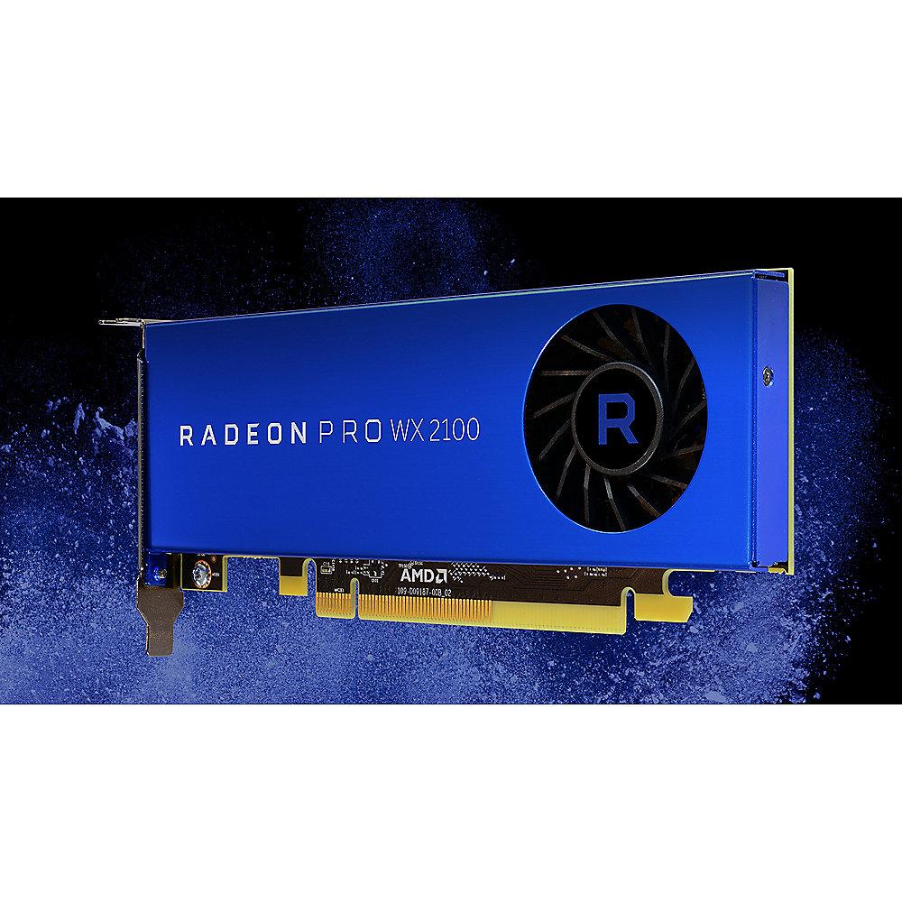 AMD Radeon Pro WX2100 2GB GDDR5 PCIe Workstation Grafikkarte 2x Mini DP/1x DP