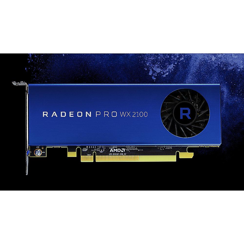 AMD Radeon Pro WX2100 2GB GDDR5 PCIe Workstation Grafikkarte 2x Mini DP/1x DP