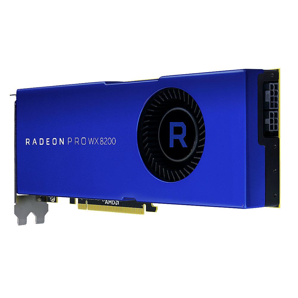 AMD Radeon Pro WX8200 8GB HBM2 PCIe Workstation Grafikkarte 4x mDP