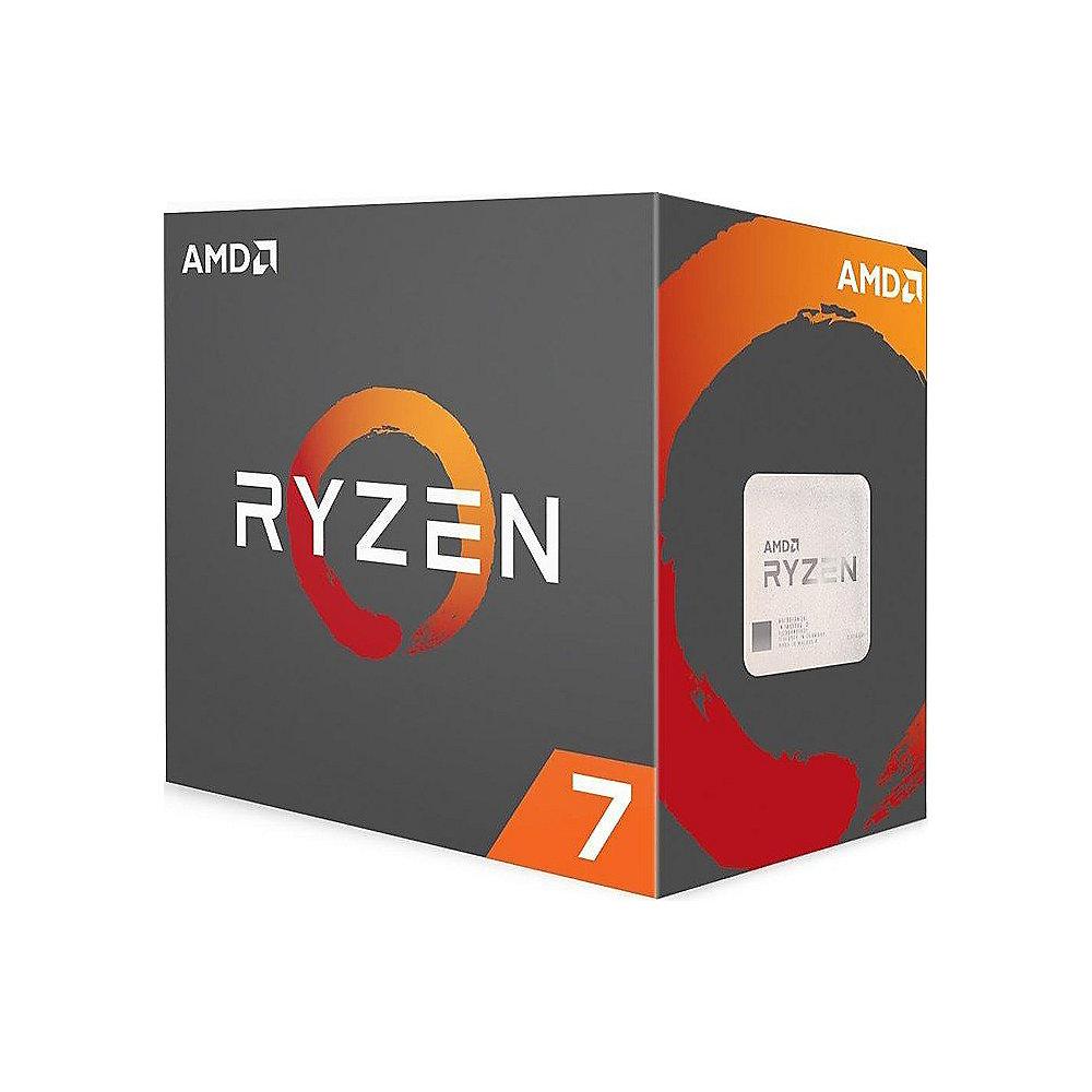 AMD Ryzen R7 1800X (8x 3,6/4,0GHz) 16MB Sockel AM4 CPU BOX, AMD, Ryzen, R7, 1800X, 8x, 3,6/4,0GHz, 16MB, Sockel, AM4, CPU, BOX
