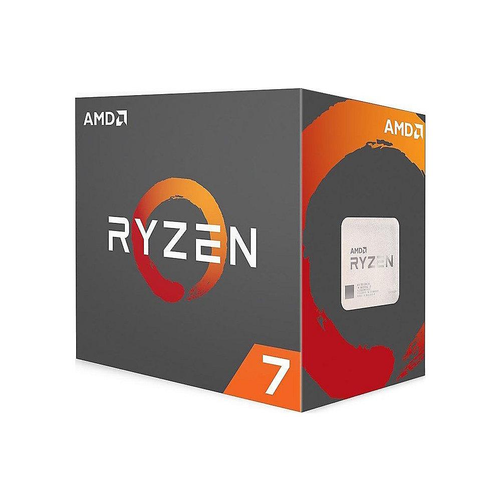 AMD Ryzen R7 1800X (8x 3,6/4,0GHz) 16MB Sockel AM4 CPU BOX