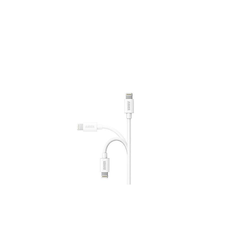 Anker AK-63ANMFILTN-6WA Lightning auf USB Kabel 1.8m weiss, Anker, AK-63ANMFILTN-6WA, Lightning, USB, Kabel, 1.8m, weiss