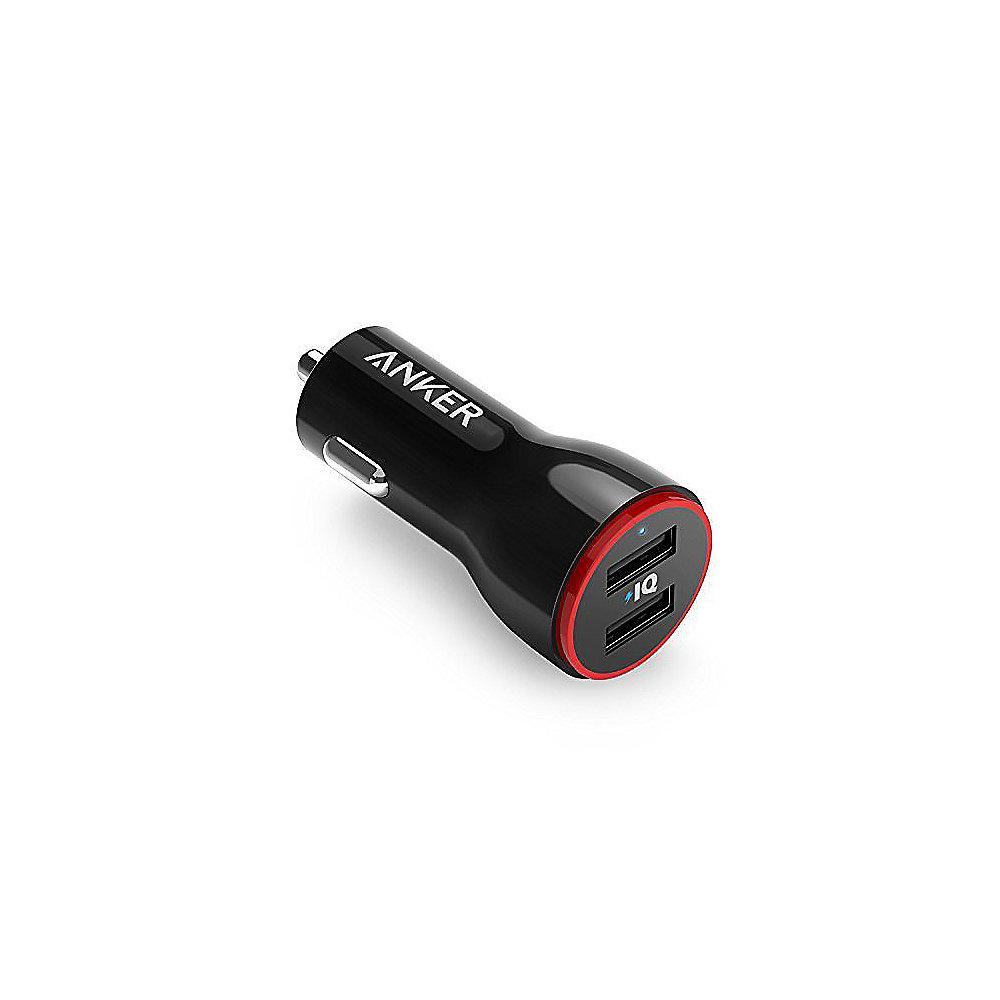 Anker AK-A2310012 PowerDrive 2 USB Car Charger 24 W Schwarz