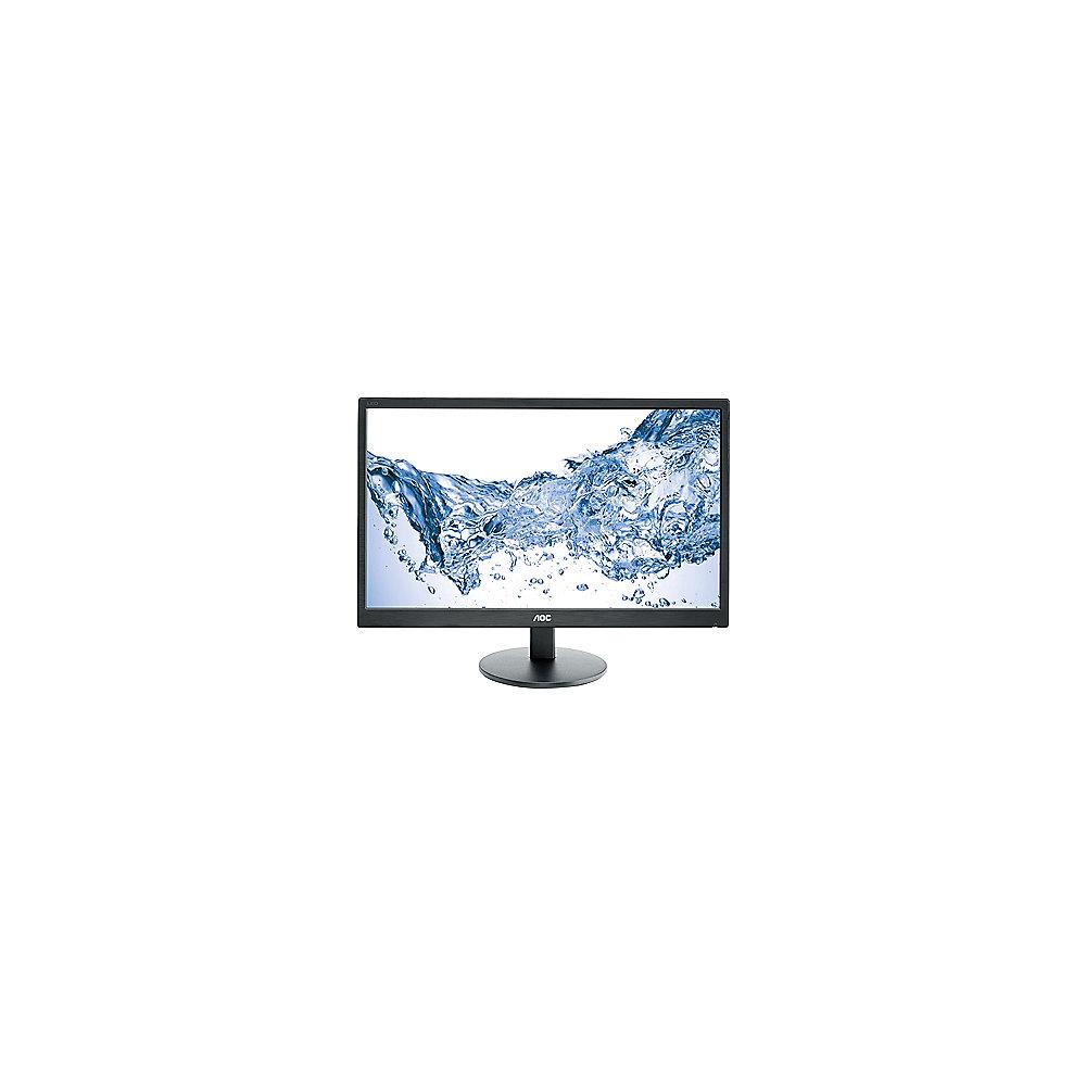 AOC e2470Swh 59,9 cm (24") 16:9 Full HD Monitor VGA/HDMI 5 ms 20Mio:1 LS