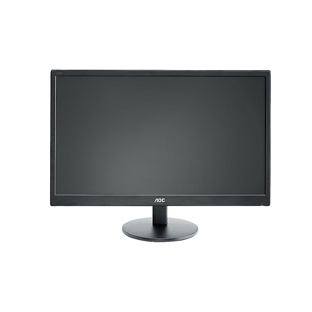 AOC e2470Swh 59,9 cm (24") 16:9 Full HD Monitor VGA/HDMI 5 ms 20Mio:1 LS