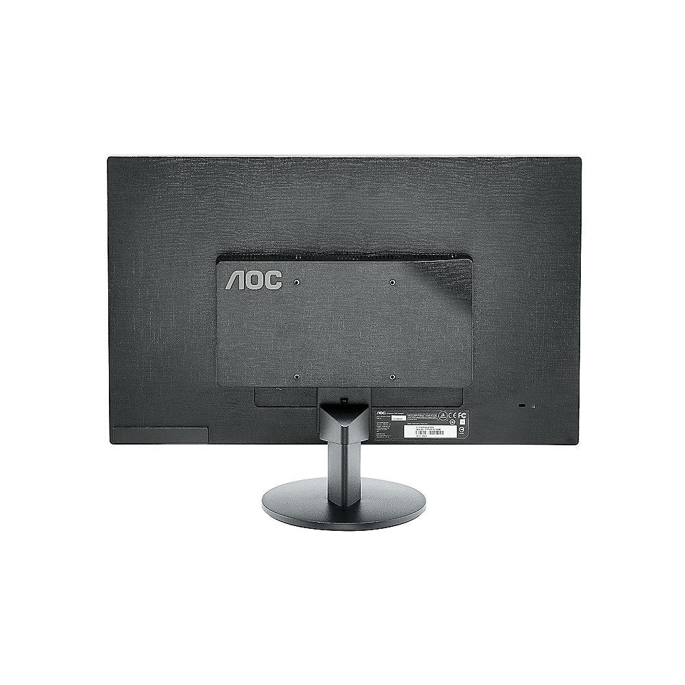 AOC e2470Swh 59,9 cm (24") 16:9 Full HD Monitor VGA/HDMI 5 ms 20Mio:1 LS