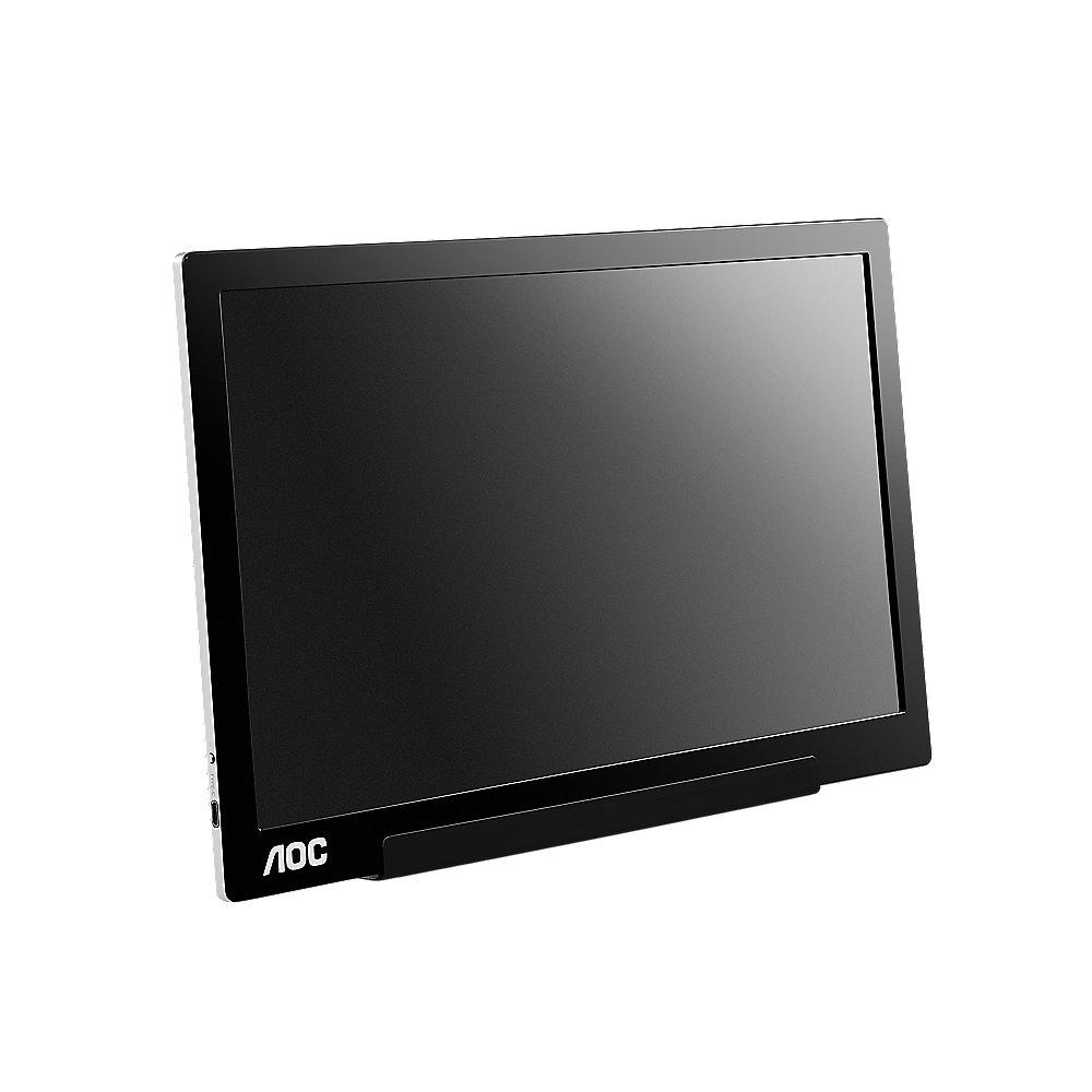 AOC I1601FWUX 39,6cm (15,6") Design-Monitor 16:9 USB-C 5ms 220cd/m² 700:1