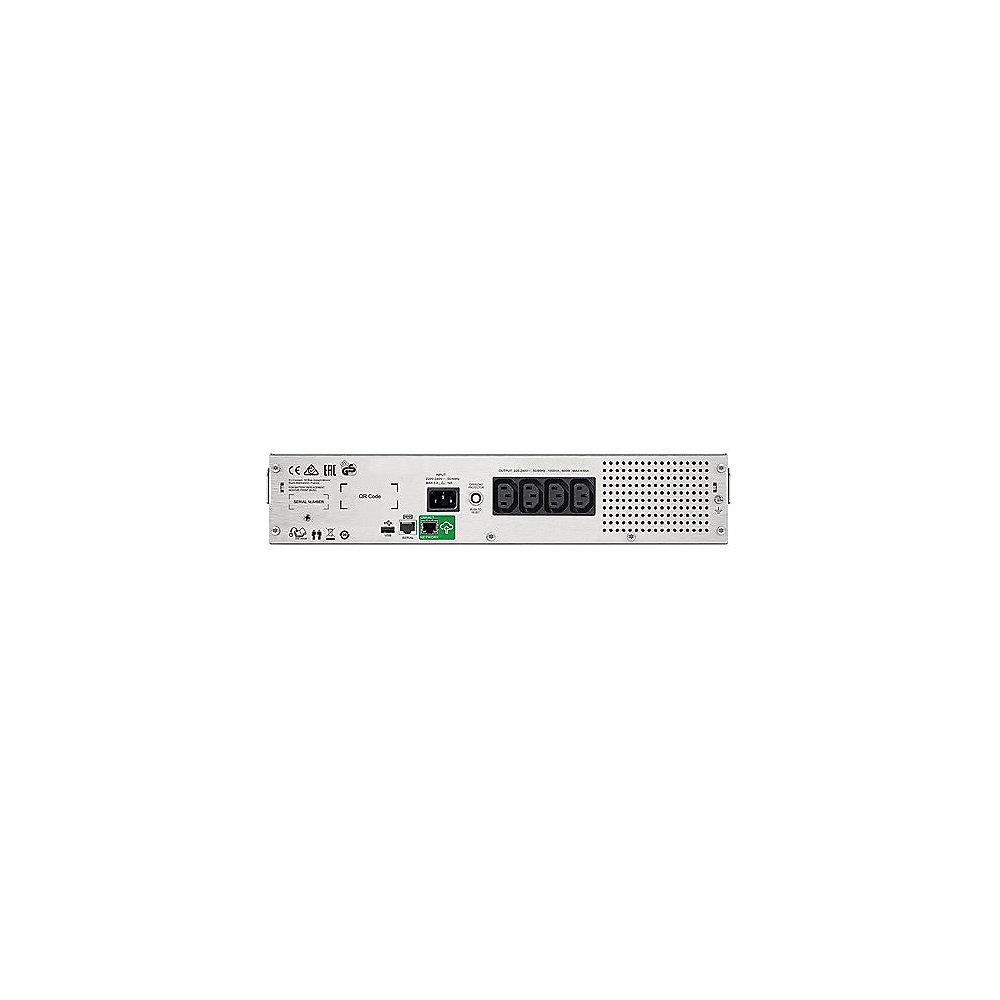 APC Smart-UPS 1000 VA LCD Rackmount 2 HE 230 V (SMC1000I-2UC)