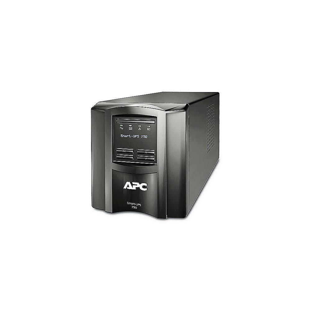 APC Smart-UPS 750VA Tower LCD USV 230V (SMT750IC), APC, Smart-UPS, 750VA, Tower, LCD, USV, 230V, SMT750IC,