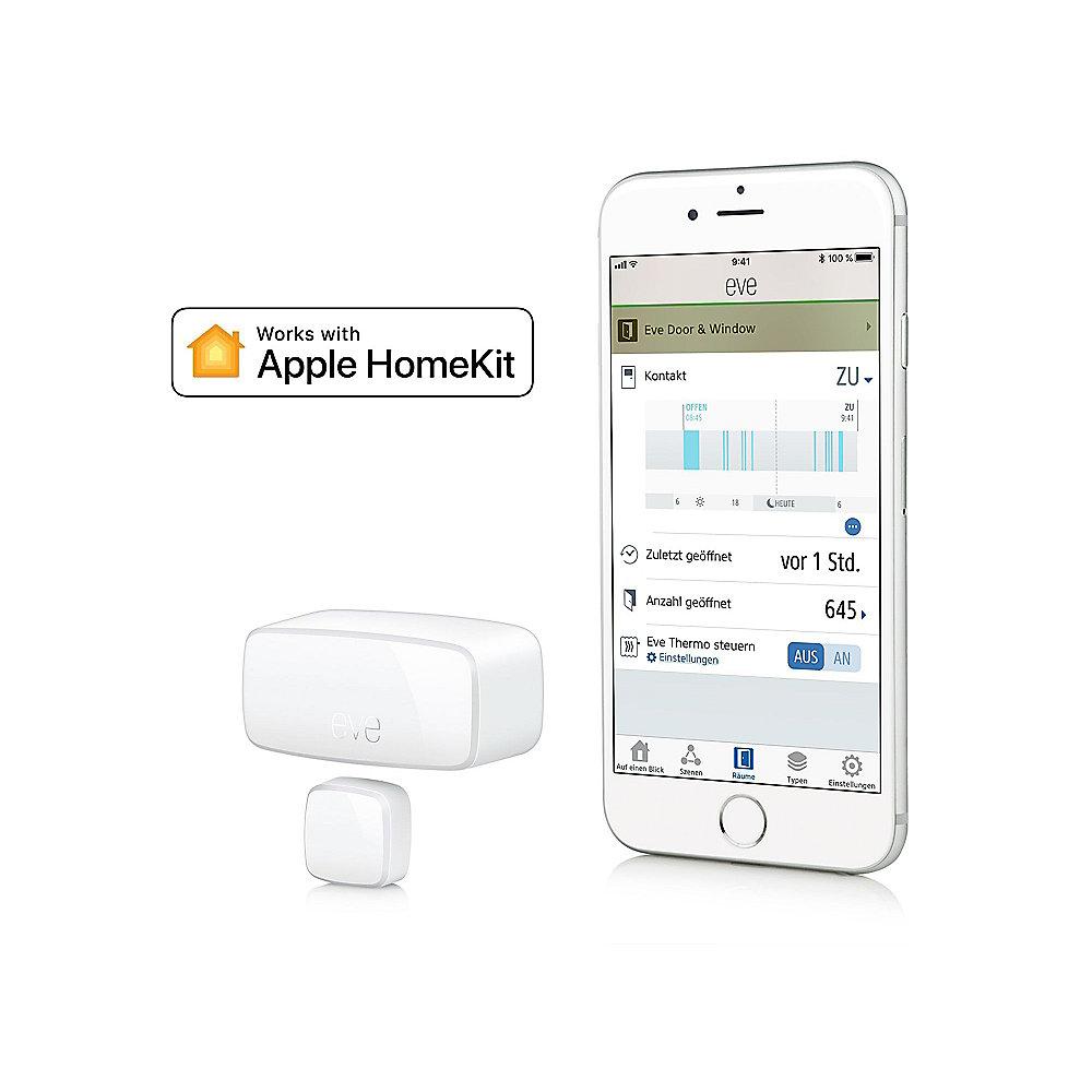 Apple HomeKit Sparpaket mit 3x Eve Thermo & 3x Eve Door&Window