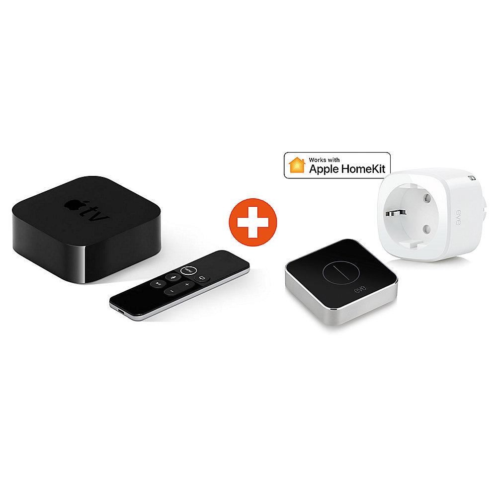 Apple HomeKit Starter Kit mit Eve Energy EU & Eve Button & Apple TV, Apple, HomeKit, Starter, Kit, Eve, Energy, EU, &, Eve, Button, &, Apple, TV