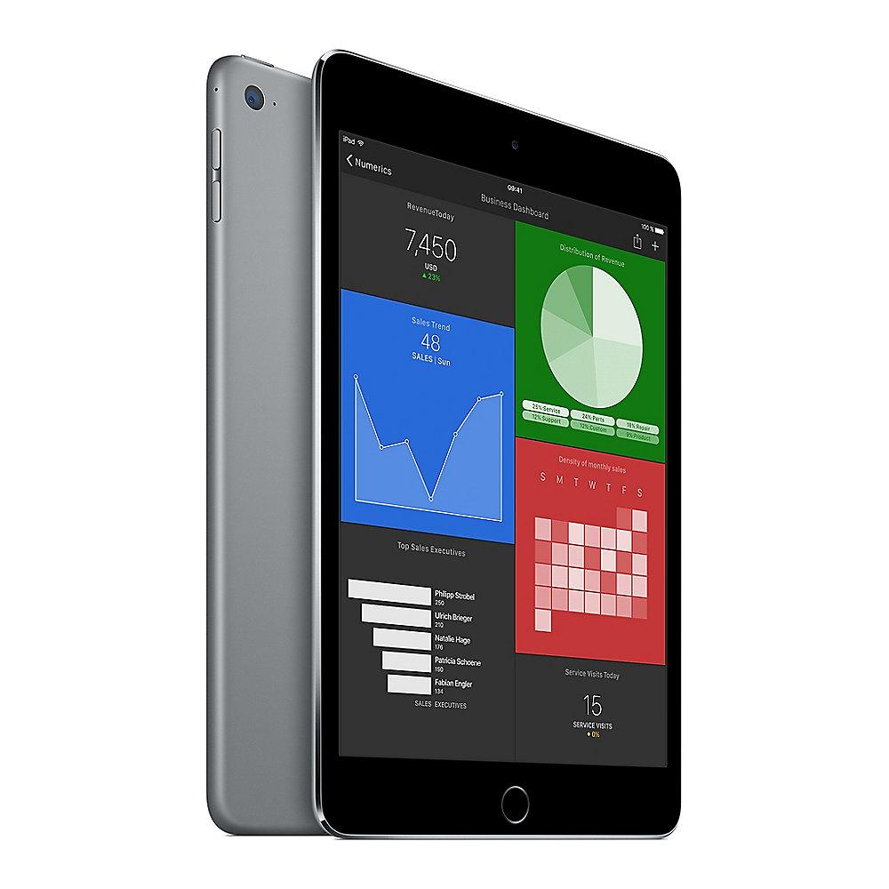 Apple iPad mini 4 WiFi 128 GB Space Grau MK9N2FD/A, Apple, iPad, mini, 4, WiFi, 128, GB, Space, Grau, MK9N2FD/A