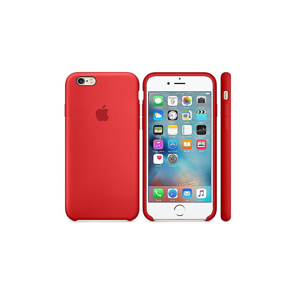 Apple Original iPhone 6s Silikon Case-(PRODUCT)Rot