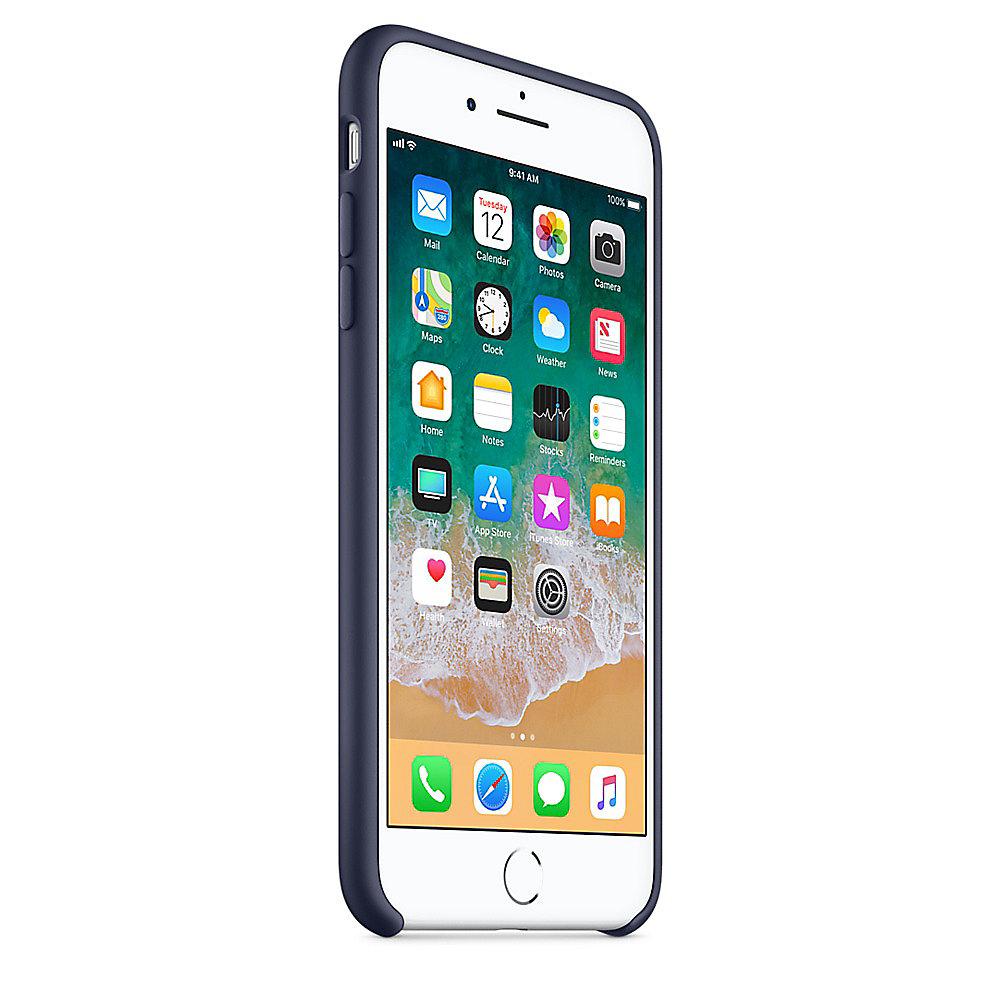 Apple Original iPhone 8 / 7 Plus Silikon Case-Mitternachtsblau