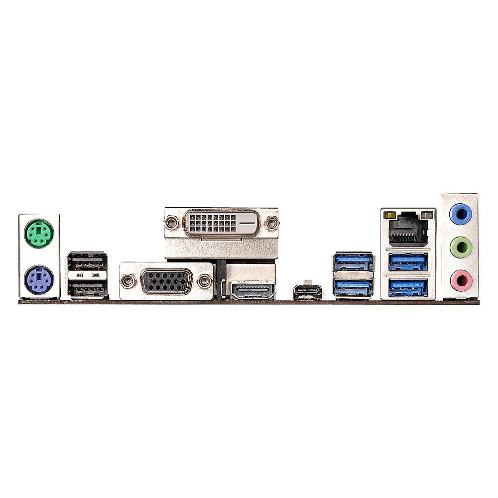 ASRock A320M Pro4 AM4 VGA/DVI/HDMI/M.2/SATAIII/USB3.0 mATX Mainboard