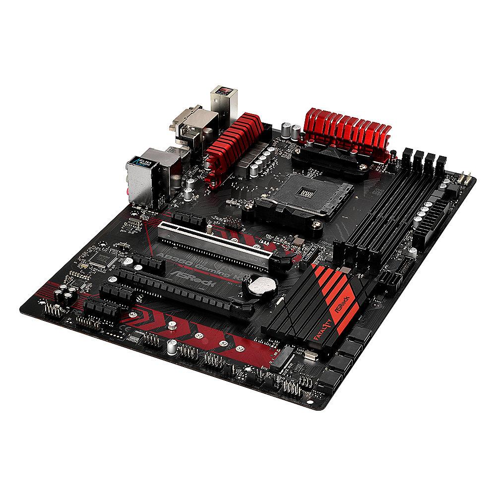 ASRock Fatal1ty AB350 Gaming K4 AM4 ATX Mainboard VGA/DVI/HDMI/M.2/USB3.0