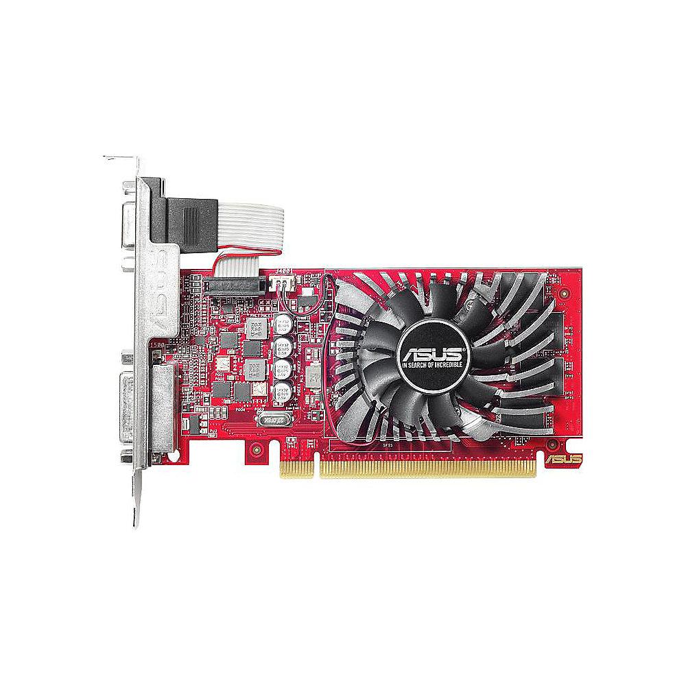 Asus AMD Radeon R7 240 2GB GDDR5 Grafikkarte DVI/HDMI/VGA, Low Profile, Asus, AMD, Radeon, R7, 240, 2GB, GDDR5, Grafikkarte, DVI/HDMI/VGA, Low, Profile