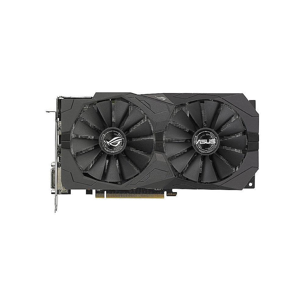 Asus AMD Radeon ROG Strix RX 570 OC Grafikkarte 4GB GDDR5 HDMI/DP/2xDVI