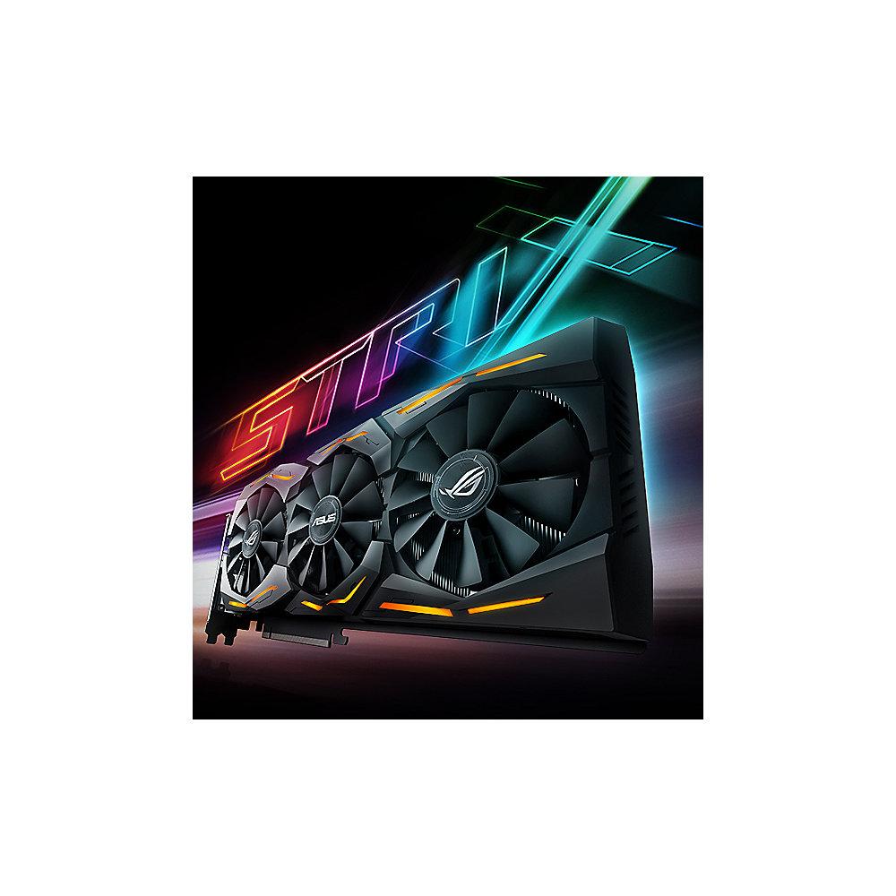 Asus AMD Radeon ROG Strix RX 580 OC Grafikkarte 8GB GDDR5 2x HDMI/2xDP/DVI
