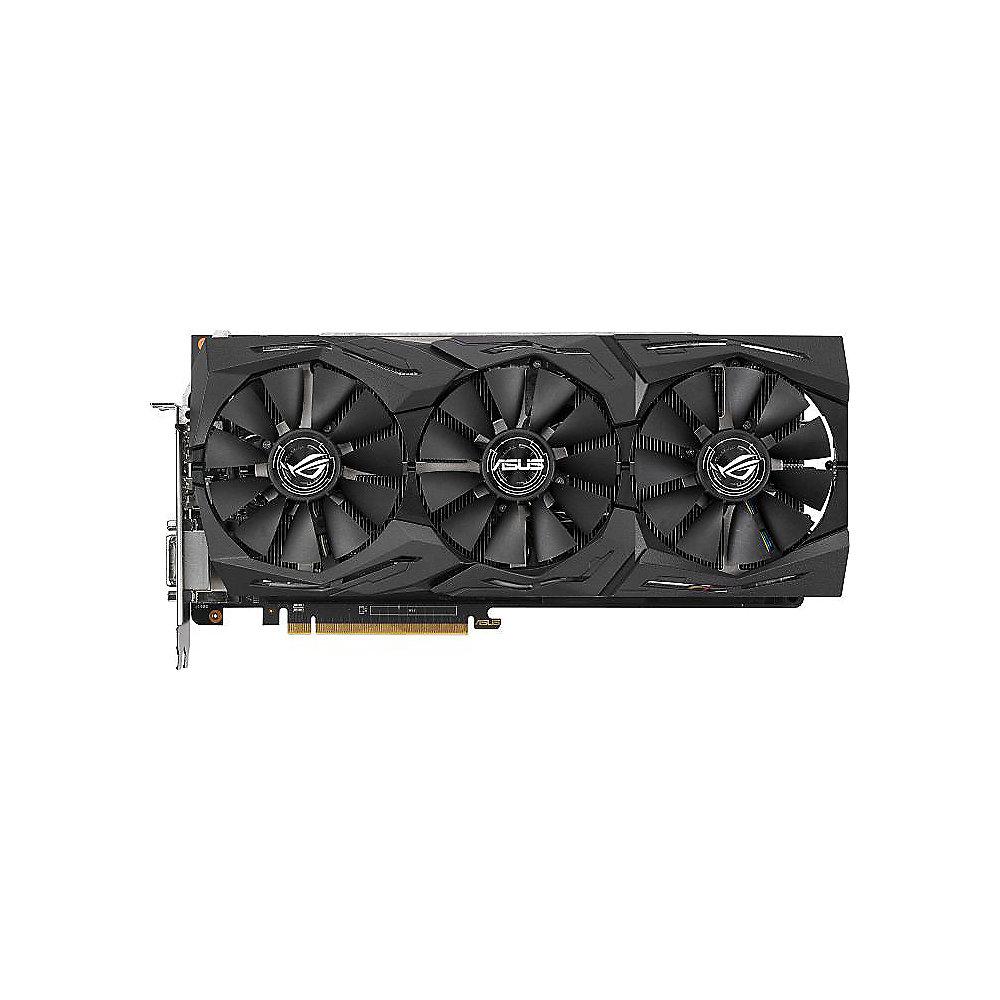 Asus AMD Radeon ROG Strix RX Vega 64 OC Grafikkarte 8GB HBM2 2xHDMI/2xDP/DVI