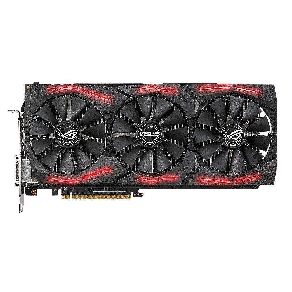 Asus AMD Radeon ROG Strix RX Vega 64 OC Grafikkarte 8GB HBM2 2xHDMI/2xDP/DVI