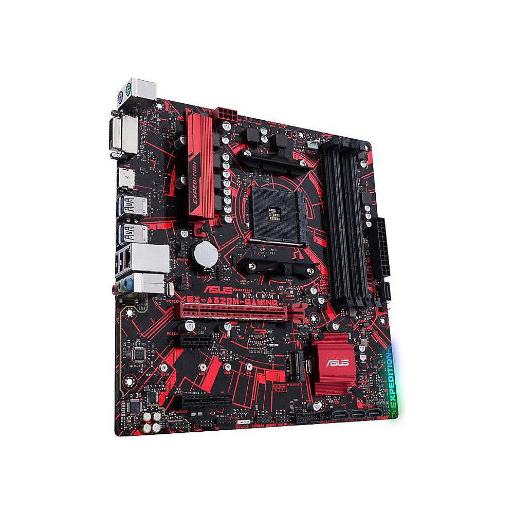 ASUS Expedition A320M-Gaming mATX Mainboard Sockel AM4 USB3.0/M.2/HDMI/DVI