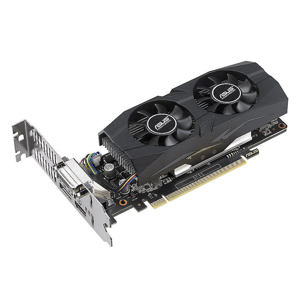 Asus GeForce GTX 1050Ti OC 4GB LP GDDR5 DVI/HDMI/DP Grafikkarte Low profile, Asus, GeForce, GTX, 1050Ti, OC, 4GB, LP, GDDR5, DVI/HDMI/DP, Grafikkarte, Low, profile