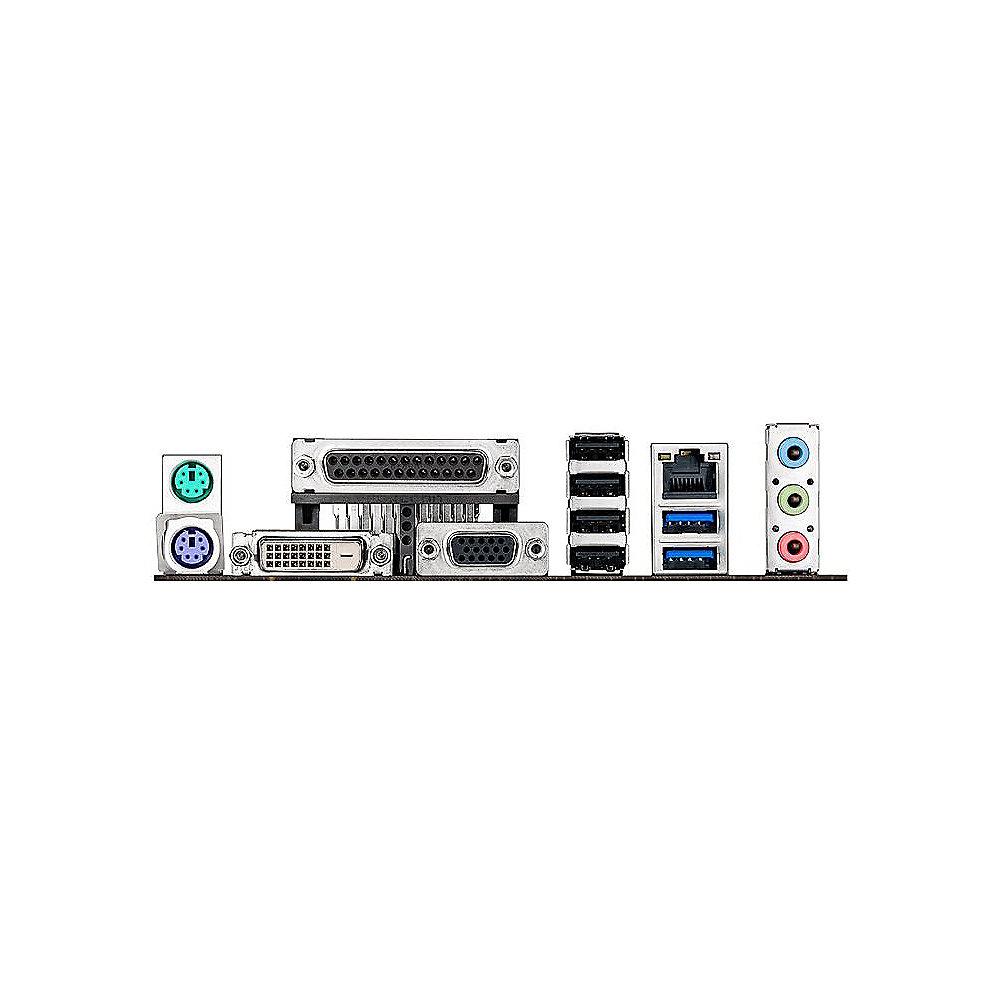 ASUS H81M-C H81 mATX Mainboard Sockel 1150 GL/USB3.0/SATA600/DVI/VGA/Parallel