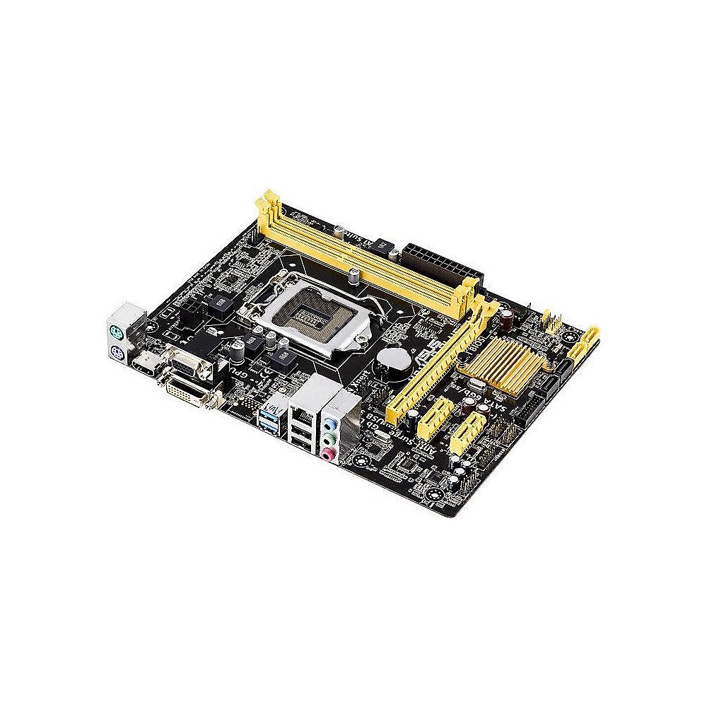 ASUS H81M-P Plus GL/USB3.0/SATA600/HDMI/DVI/VGA H81 mATX Mainboard Sockel 1150