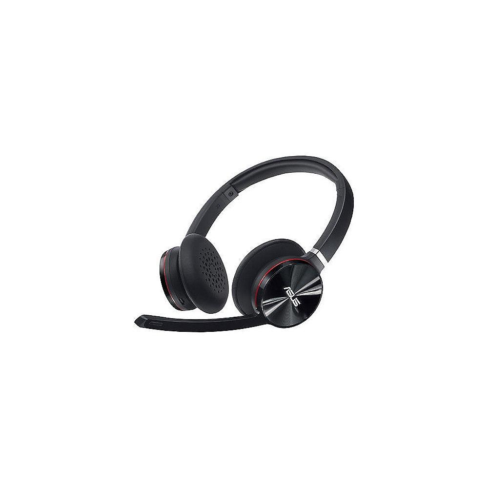 Asus HS-W1 Headset USB schwarz On-Ear Rauschunterdrückung drahtlos, Asus, HS-W1, Headset, USB, schwarz, On-Ear, Rauschunterdrückung, drahtlos